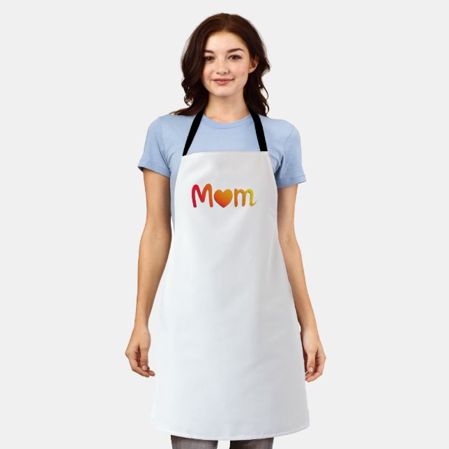 Cute Sentimental Mum Gift | Best Mother's Day Apron (Worn)