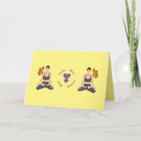 Cute Serenity Serendipity Yoga Love Personalise
