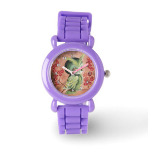 Cute Serious Green Owl Watch
