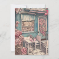 Cute Shabby Chic Coffee Shop