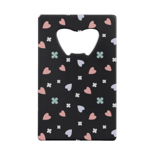 Cute Shamrock Hearts Lucky Love Pattern