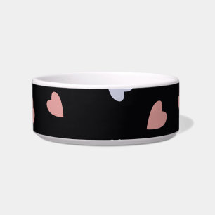 Cute Shamrock Hearts Lucky Love Pattern Bowl