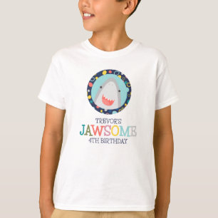Cute Shark Birthday T-Shirt
