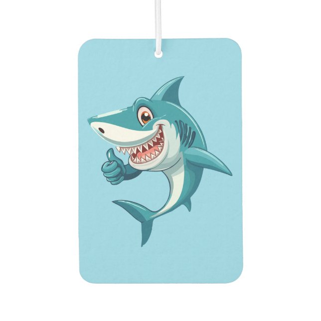 Cute shark car air freshener (Front)