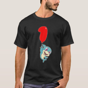 Cute Shark Child - 1St Birthday - Kids Balloon Par T-Shirt