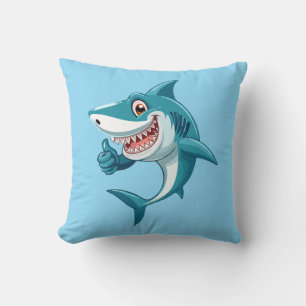 Cute shark cushion