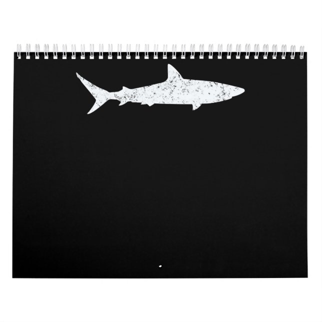 Cute Shark Lover Gifts - Funny Shark Gifts Calendar (Cover)