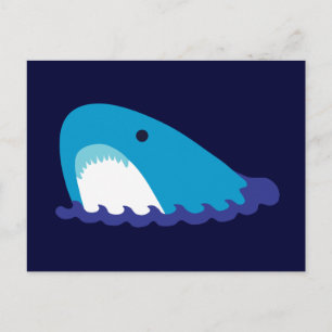 Cute Shark Postcard