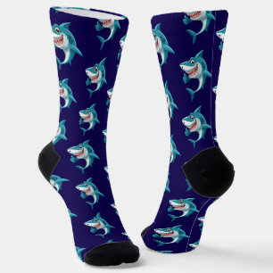 Cute shark socks