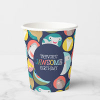 Cute Shark Species Birthday