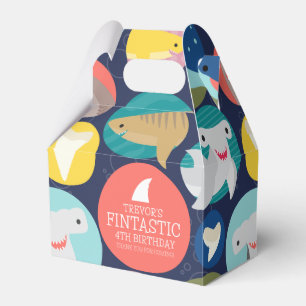 Cute Shark Species Favour Box