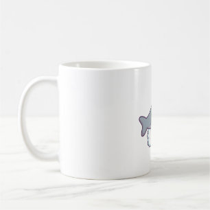 Cute Shark Sushi Rice Funny Coffee Mug