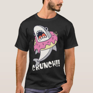 Cute shark with donut T-Shirt