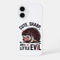 Cute, Sharp, and a Little Evil – Funny Hedgehog