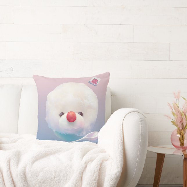 Cute Shaved Ice Dog Cushion (Couch)