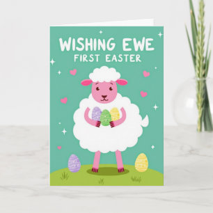Cute Sheep Celebration Card