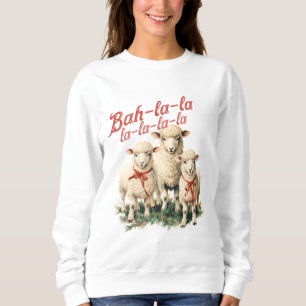 Cute Sheep Christmas Sweatshirt