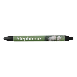 Cute Sheep Eating Leaves Personalised Pen