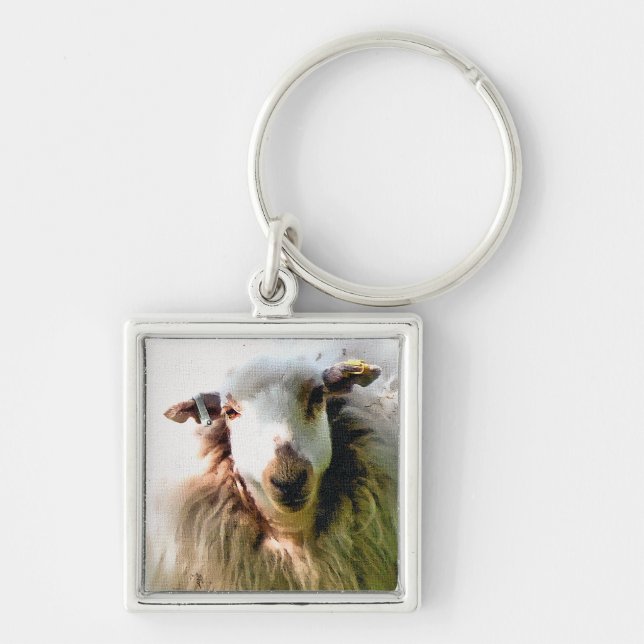 CUTE SHEEP KEY RING (Front)