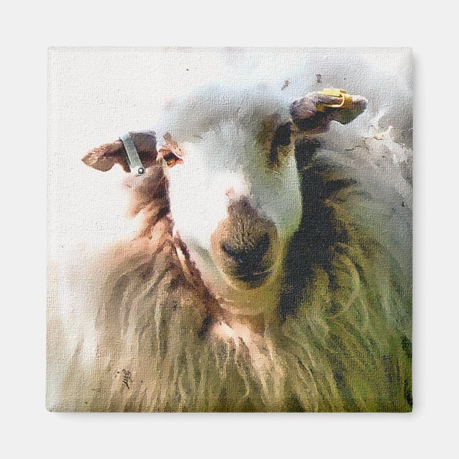 CUTE SHEEP MAGNET (Front)
