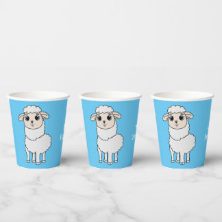 Cute Sheep Paper Cups