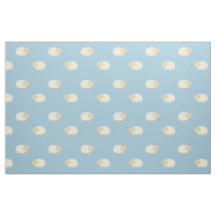 Cute Sheep Pattern Fabric