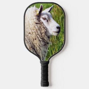 CUTE SHEEP PICKLEBALL PADDLE