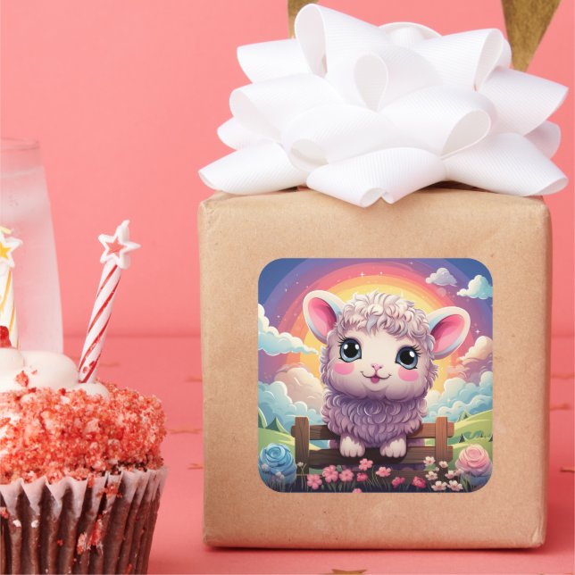 Cute sheep sticker (Party)