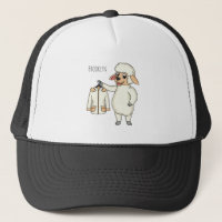 Cute sheep with jacket cartoon