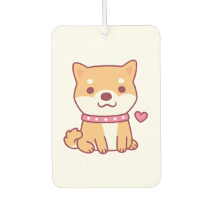 Cute Shiba Inu Dog Car Air Freshener