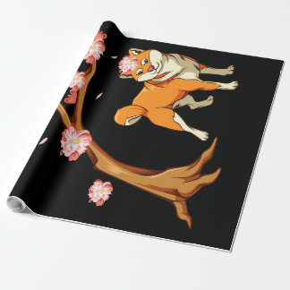 Cute Shiba Inu Dog Japanese | Shiba Inu for Mother Wrapping Paper