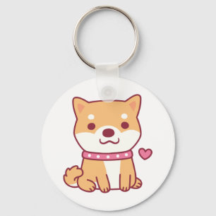 Cute Shiba Inu Dog Key Ring