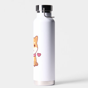 Cute Shiba Inu Dog Water Bottle