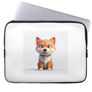 Cute Shiba Inu Laptop Sleeve