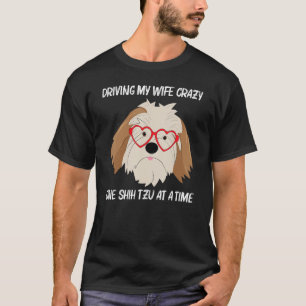 Cute Shih Tzu For Men Dad Toy Doggie Breed T-Shirt
