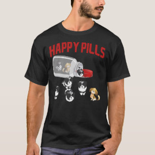 Cute Shih Tzu   Happy Pills  Puppy Owner  Product T-Shirt