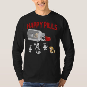 Cute Shih Tzu   Happy Pills  Puppy Owner  Product T-Shirt