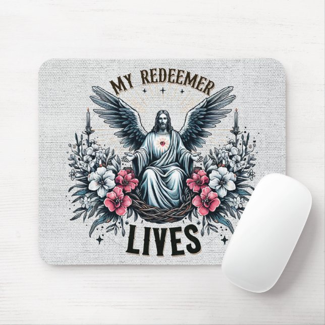 Cute Shih-tzu St. Patrick's Day Mouse Pad (With Mouse)
