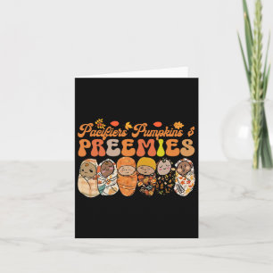 Cute Shirt Pacifiers Pumpkins And Preemies Neonata Card