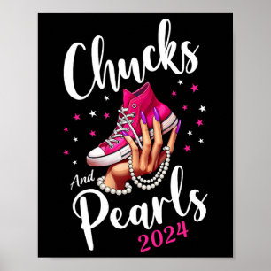 Cute Shoes Kamala Harris 2024 Presidential Electio Poster