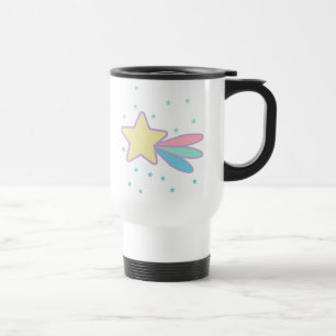 Cute Shooting Star Comet Travel Mug