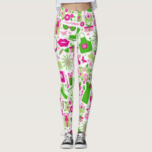 Cute Shopping Accessories Leggings