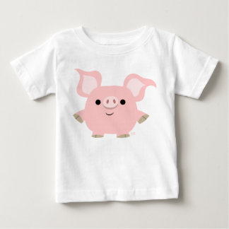 Cute Shorty Cartoon Pig Baby T-Shirt