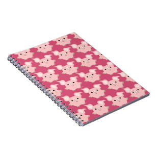 Cute Shorty Cartoon Pig Notebook
