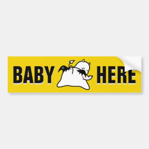 Cute Shy Devil in LOVE Bumper Sticker
