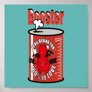 Cute Shy Devil in LOVE Poster