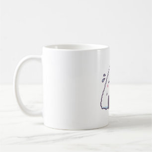 Cute Shy Onigiri Japanese Rice Ball Coffee Mug