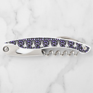 Cute Siberian Husky Puppy Dog Art Corkscrew
