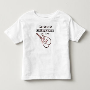 Cute Siblings Brothers Rivalry Toddler T-Shirt