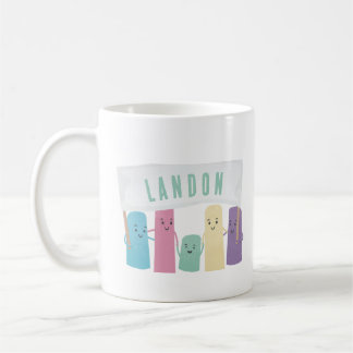Cute Sidewalk Chalk with custom sign Coffee Mug